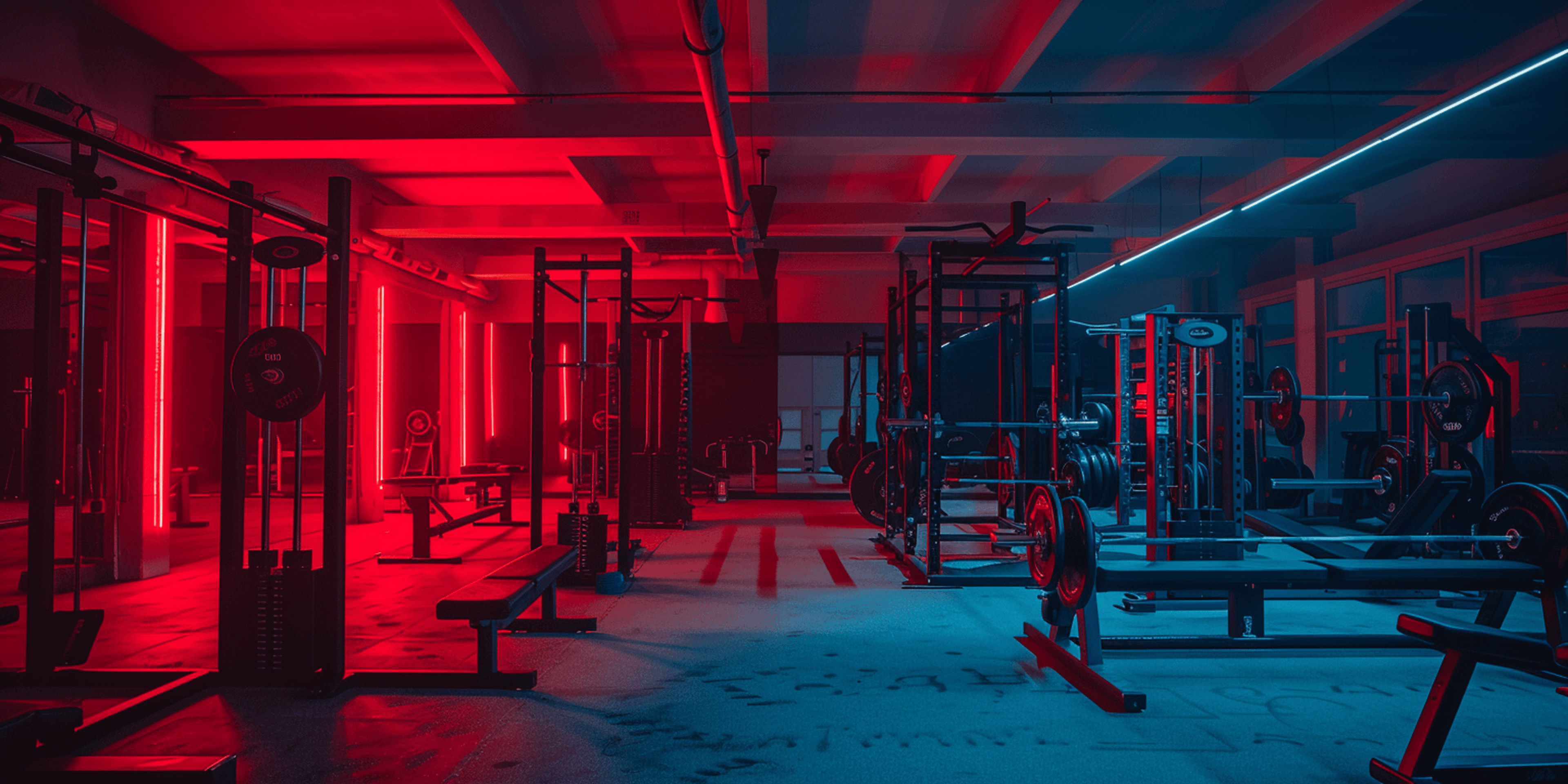 FlexFire Gym interior with modern equipment