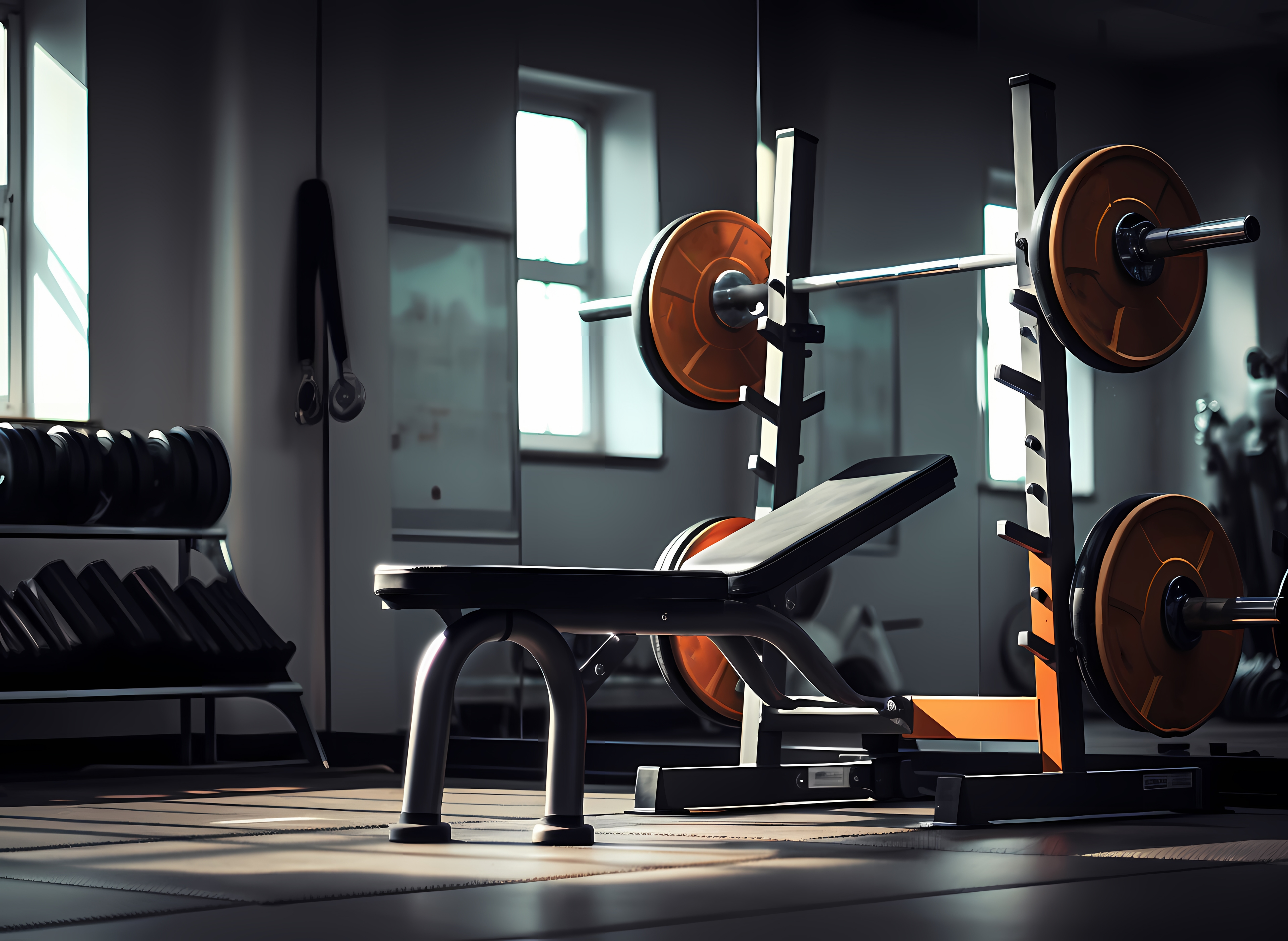 Modern Gym Equipment