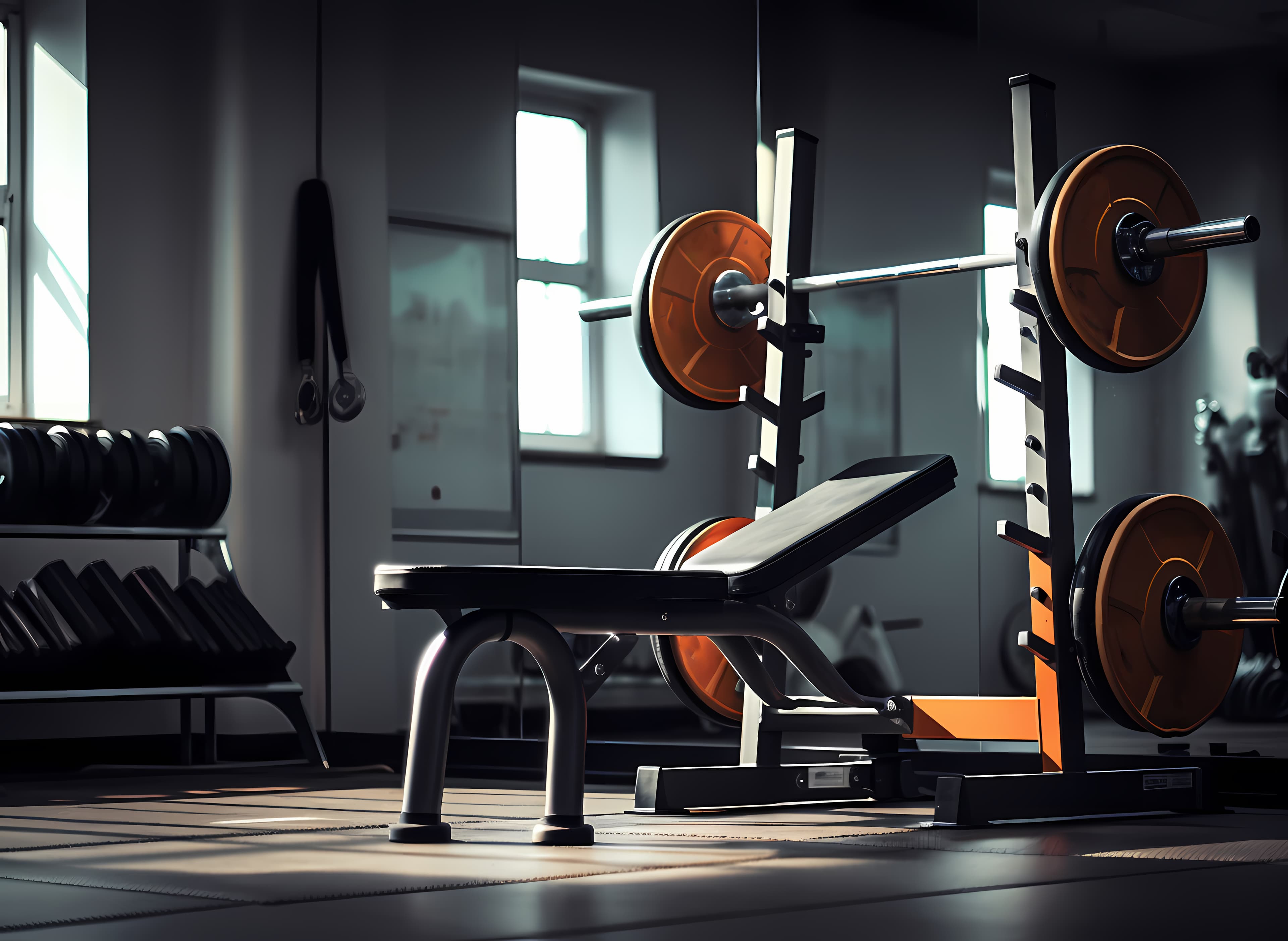 Modern Gym Equipment